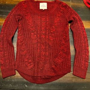 Maroon perfect pullover sweater